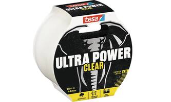 Tesa Ultra Power Clear Repair 20 m x 48 mm Transparant