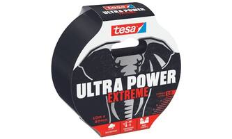Tesa Ultra Power Extreme Repair 10 m x 50 mm Black