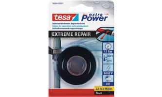 Tesa Extra Power Extreme Repair 2,5M x 19 mm Zwart