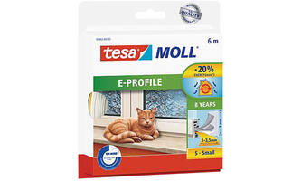 Tesa Tesamoll Classic E Profiel 8Jr 6M Wit