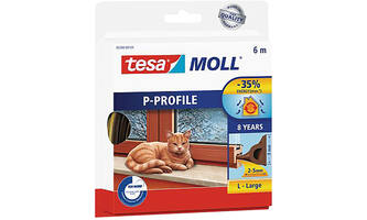 Tesa Tesamoll Classic P Profiel 8Jr 6M Bruin