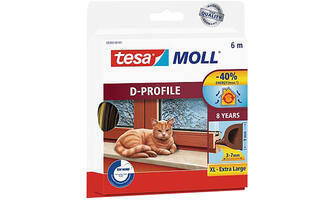 Tesa Tesamoll Classic D Profiel 8Jr 6M Bruin
