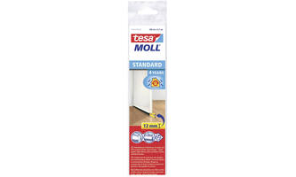 Tesa Tesamoll Standard Dorpelstrip Voor Effen Vloeren 4Jr 1M x 37 mm Wit