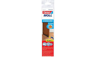 Tesa Tesamoll Standard Dorpelstrip Voor Effen Vloeren 4Jr 1M x 37 mm Bruin