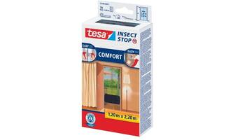 Tesa Comfortvliegenhor Deuren 2 x 65M x 2,2M Zwart