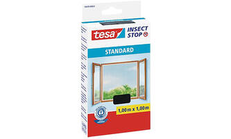 Tesa Standard Vliegenhor Ramen 1M x 1M Zwart