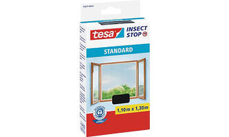 Tesa Standard Vliegenhor Ramen 1,1M x 1,3M Zwart