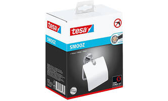 Tesa Smooz Toiletrolhouder Met Deksel