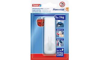 Tesa Powerstrips XL Lijmhaak Rechthoekig Wit