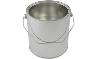 VEBA Leeg Verfblik Uitw Blank/Inw Gecoat Exclusief Deksel 2,5 L