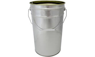VEBA Leeg Verfblik Uitw Blank/Inw Goudlak 25 L Un (88) Exclusief Deksel + Spanring