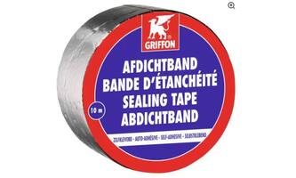 Griffon Seal Tape Aluminium 10cm Rol 10 m