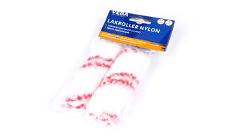 VEBA Verfrol Nylon 10 cm, Pool 14 mm, 2 st Ophangverpakking, Rood