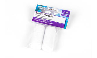 VEBA Lakviltroller 5 cm, 2 st Ophangverpakking