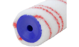 VEBA Verfrol Nylon 10 cm, Pool 5 mm, Dik, 10 st, Rood