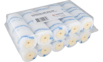 FLENSBURG Verfrol Nylon 15 cm, Dik, Pool 14 mm, 10 st, Blauw