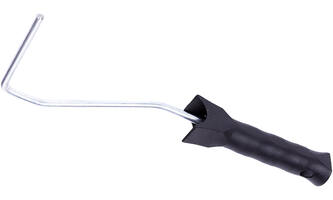 VERFROLBEUGEL BASIC 10CM/6MM/28CM ZWART