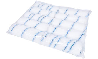 FLENSBURG Verfrol Nylon 10 cm, Pool 8 mm, 10 st, Blauw