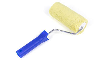 Basic Verfrol + Beugel Anti-Spat 18 cm