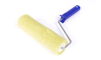 Basic Verfrol + Beugel Anti-Spat 25 cm