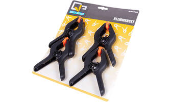 VEBA Klemmenset 10 cm 4-Delig