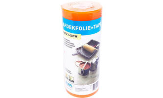 VEBA Afdekfolie Met Tape 140 cmx33 m