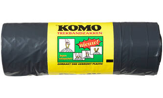 Komo Trekbandzak Zwart 15 st Rol