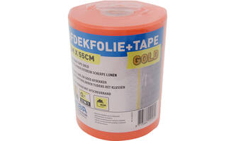 VEBA Afdekfolie+Gold Tape 55 cmx33 m