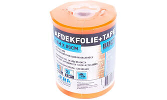 VEBA Afdekfolie+Duct Tape 55 cmx15 m