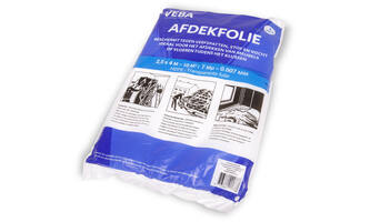 VEBA Afdekfolie 2,5x4 m 3-Pack 7Mu HDPE