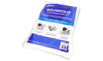 VEBA Bouwfolie Extra 4x5 m 1-Pack 50Mu LDPE