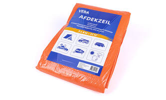 VEBA Afdekzeil Oranje 3x4 m