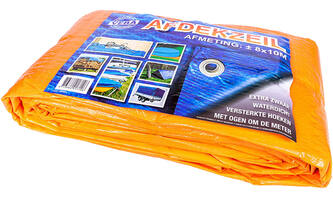 VEBA Afdekzeil Oranje 8x10 m