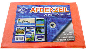 VEBA Afdekzeil Oranje 10x12 m