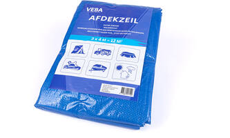 VEBA Afdekzeil Blauw 3x4 m