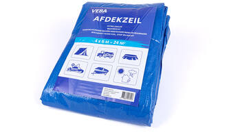 VEBA Afdekzeil Blauw 4x6 m