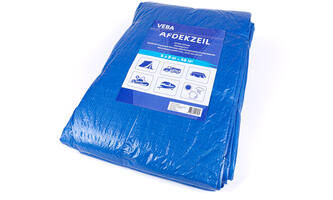 VEBA Afdekzeil Blauw 6x8 m