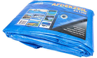 VEBA Afdekzeil Blauw 8x10 m