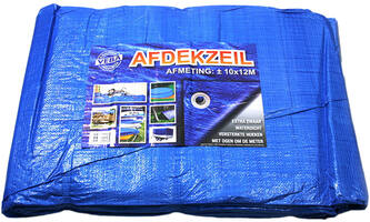 VEBA Afdekzeil Blauw 10x12 m