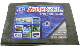 VEBA Afdekzeil Groen 10x12 m