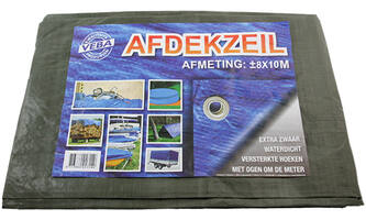 VEBA Afdekzeil Groen 8x10 m