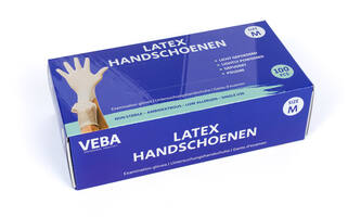 VEBA Latex Handschoen Doos 100 st M