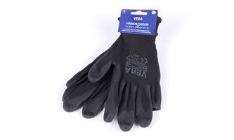 VEBA Handschoen Pu-Soft Zwart