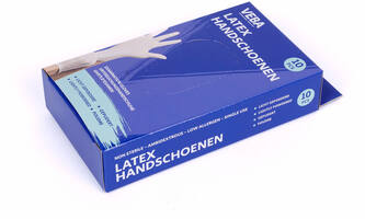 VEBA Latex Handschoen 10 st (Doosje)