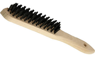 VEBA Staalborstel 5 Rij Hout