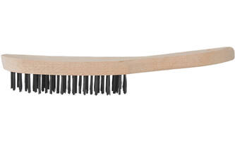 VEBA Staalborstel 6 Rij Hout
