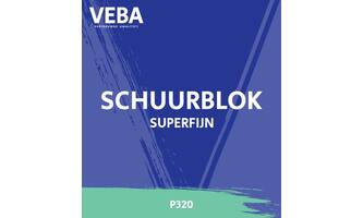 SCHUURBLOK SUPERFIJN GROEN P320