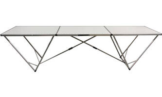VEBA Behangtafel 3 m Aluminium/Professioneel
