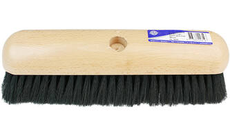VEBA Kamerveger Zwart Haar Ronde Kap 28 cm
