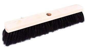 VEBA Kamerveger Zwart Haar Platte Kap 40 cm